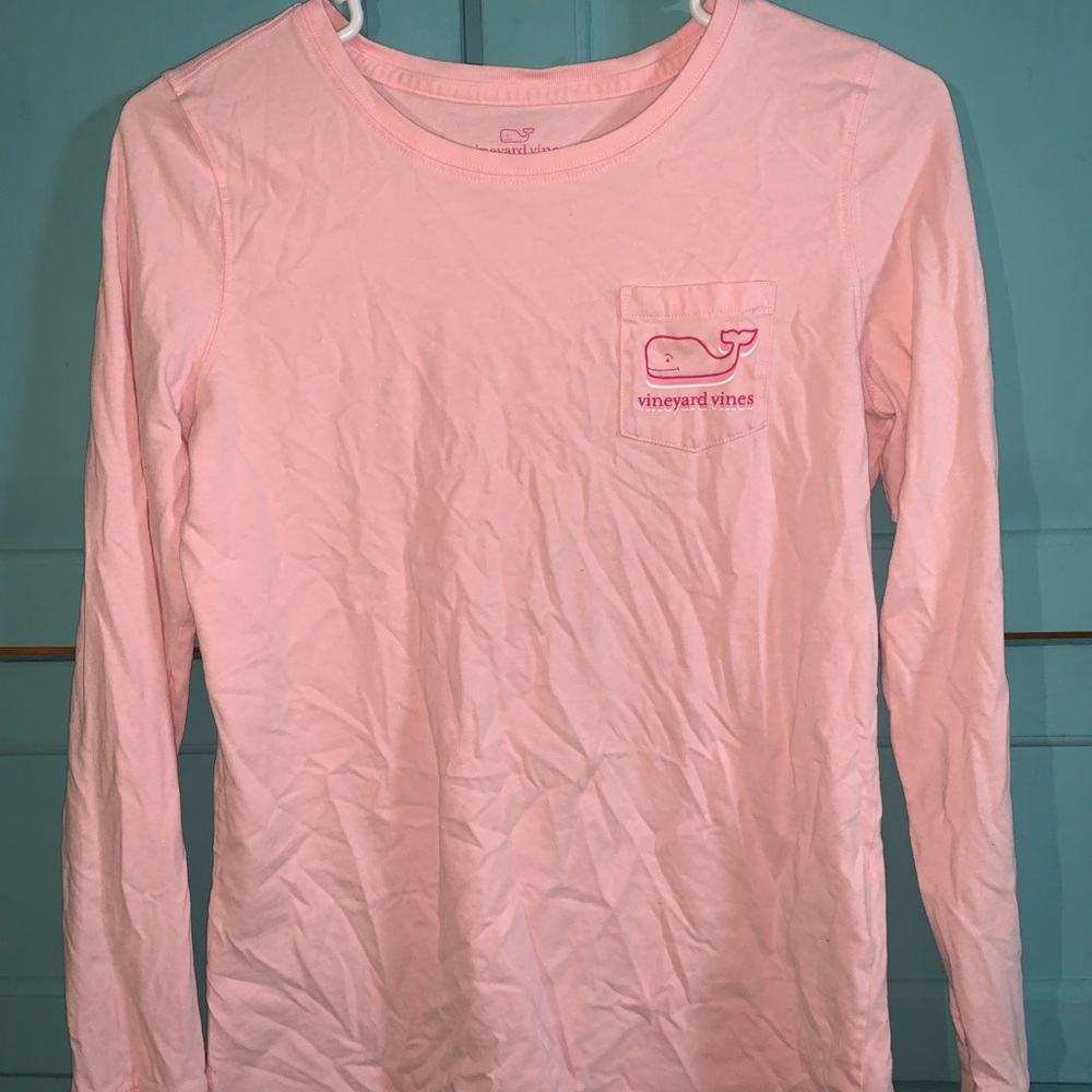 PINK VINEYARD VINES LONG SLEEVE